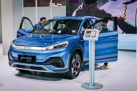 eyd china electric cars